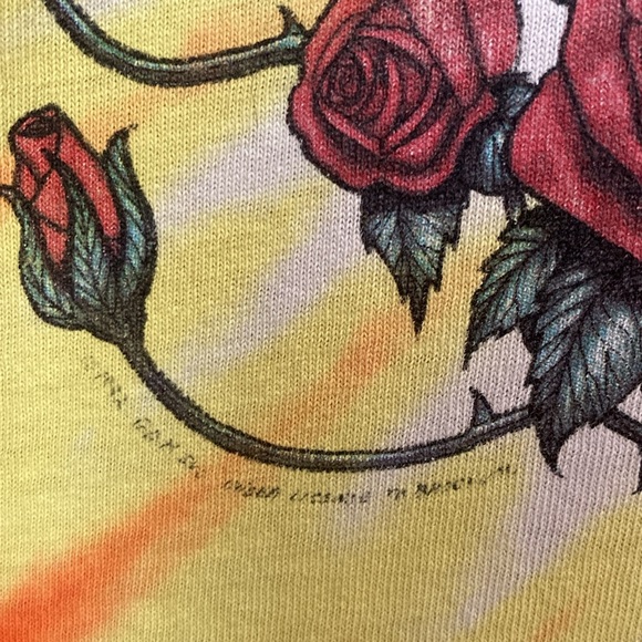 Vintage single stitch 1992 Grateful Dead space face Tshirt - Picture 4 of 6